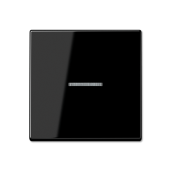 A500 Клавиша 1-ная с линзой, чёрн.