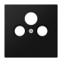 LS990 Накладка TV/FM/SAT, цвет матовый черный