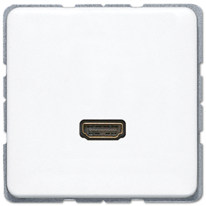 HDMI розетка, серия CD, белый MACD1112WW