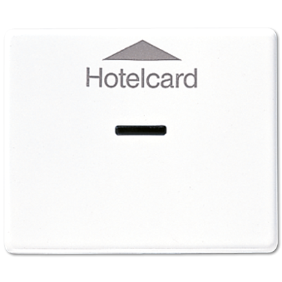 SL500 Клавиша для выключ. "Hotelcard",  бел. SL590CARDWW