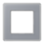 A VIVA Рамка 1-ная, стекло цвет серый