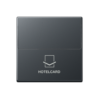 A500 Клавиша для выключ. "Hotelcard", матовый антрацит