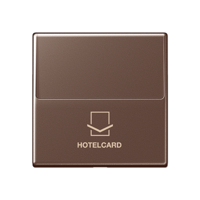 A500 Клавиша для выключ. "Hotelcard", цвет мокко A590CARDMO