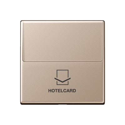 A500 Клавиша для выключ. "Hotelcard", шампань A590CARDCH