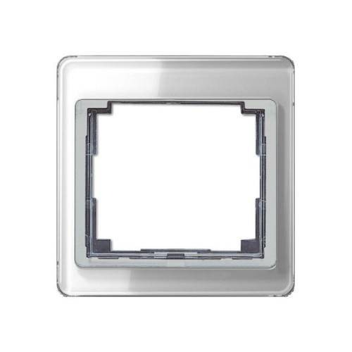 SL500 Рамка 1-ная, серебро SL581SI