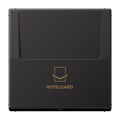 LSmetal Клавиша для выключ. "Hotelcard", dark (лакир.алюм.) AL2990CARDD