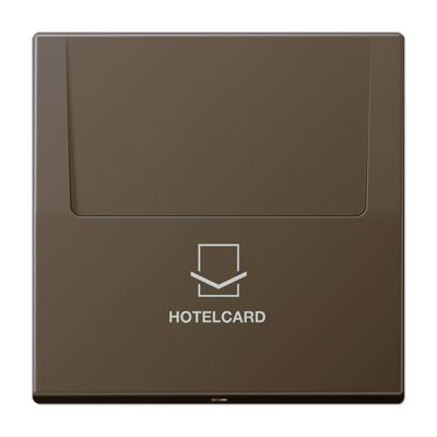 LSmetal Клавиша для выключ. "Hotelcard", античн. латунь. ME2990CARDAT