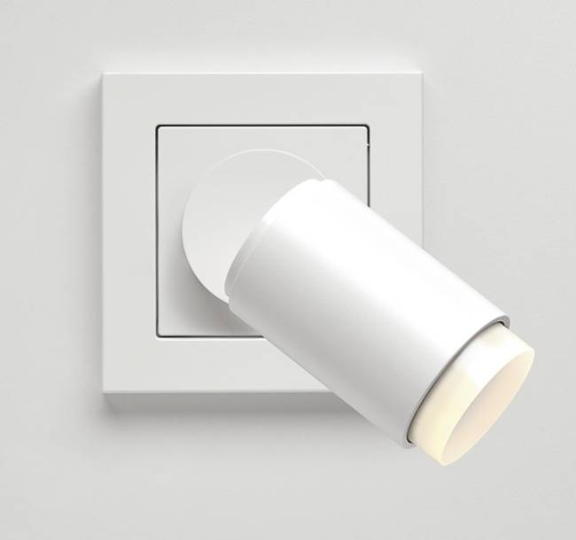 Jung Точечный светильник Plug & Light с мягким диммированием, белый, дизайн A550 