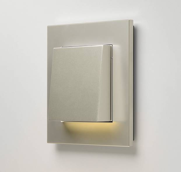 Jung Светильник рассеянного света Plug & Light с мягким диммированием, нержавеющая сталь, LS Design 