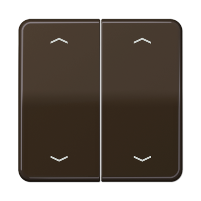Клавиши для сдвоенной кнопки BCU; коричневая CD595MPBR