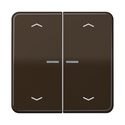 Клавиши для сдвоенной кнопки BCU; коричневые CD595KO5MPBR