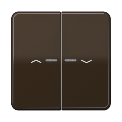 Клавиши для сдвоенной кнопки BCU; коричневые CD595KO5PBR