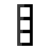 Jung A550 - Рамка 3-ая, цвет черный