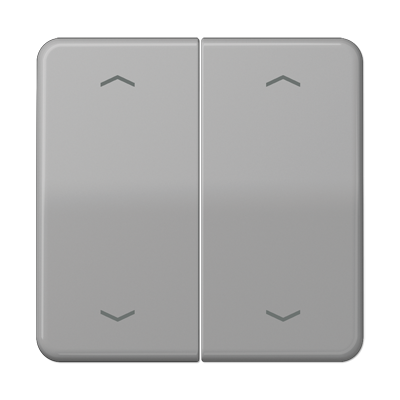 Клавиши для сдвоенной кнопки BCU; серые CD595MPGR