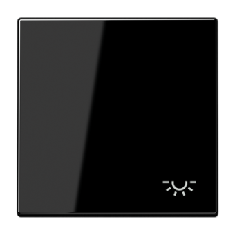 LS990 Клавиша 1-ная с символом "Свет", чёрн.