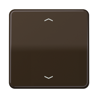 Клавиша для одинарной кнопки BCU; коричневая CD590PBR