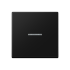 A500 Клавиша 1-ная с линзой, цвет матовый черный