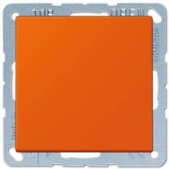 Перекрестный выключатель 1-клавишный, orange vif