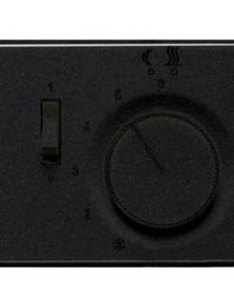 SL500 Накладка для мех-зма терморегулятора пола с выкл. FTR 231 U,  чёрн.