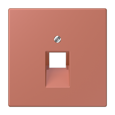 Крышка для одинарных UAE-розеток; термопласт; Les Couleurs® Le Corbusier LC969-1UA236